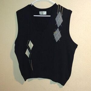 Vintage Elord Golf Sweater Vest Preppy M